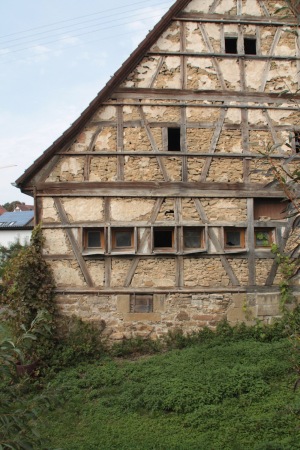 Anerkennung 2: Umbau einer Fachwerkscheune (hringen); Architektur: Steinbach Bernhardt Architekten mit Tibias Fink (hringen); Bauherr: Roland Steinbach (hringen)