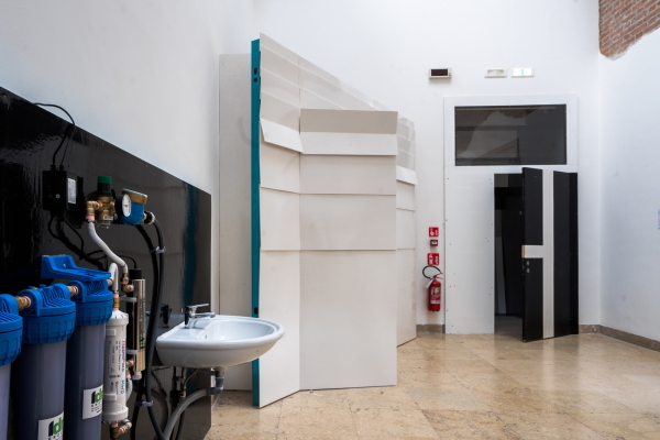 ... ein Waschraum ...