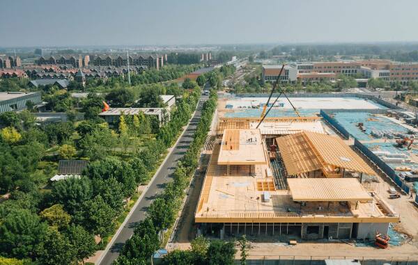 Markthalle von a9a rchitects in Zhengzhou