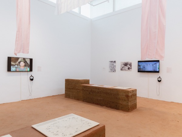 Unter dem schlichten Titel �Terra� arrangierten sie eine sinnlich und konzeptionell �berzeugende Ausstellung zu Fragen der Wiedergutmachung gegen�ber der indigenen und Schwarzen Bev�lkerung Brasiliens.