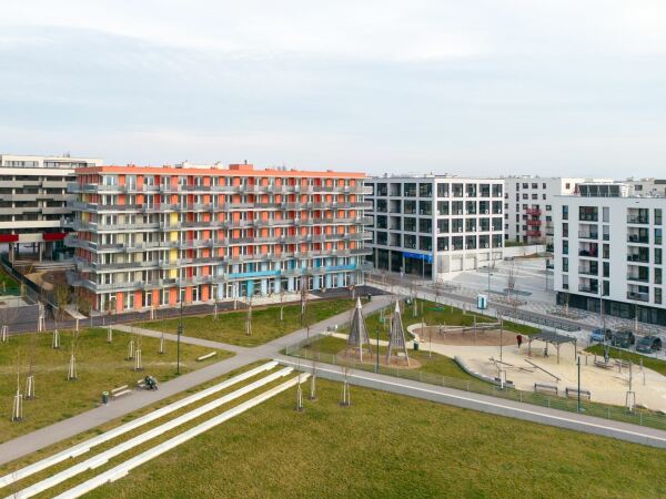 Sozialer Wohnungsbau in der Seestadt Aspern von WUP architektur