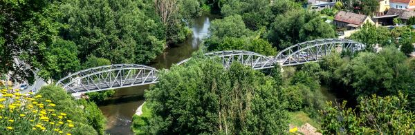 Auszeichnung in der Kategorie Fu- und Radwegbrcken: Carl-Alexander-Brcke in Dorndorf, Thringen von IGS Ingenieure