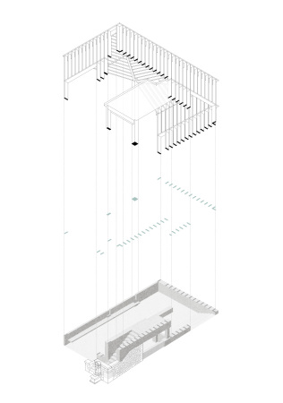 Axonometrische Explosionszeichnung