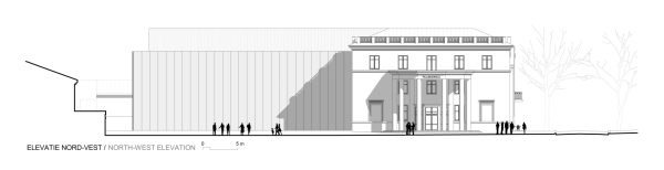 2. Preis: Cataraga Architects Ansicht Nordwest