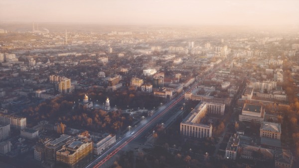 3. Preis: wulf architekten Visualisierung Luftbild