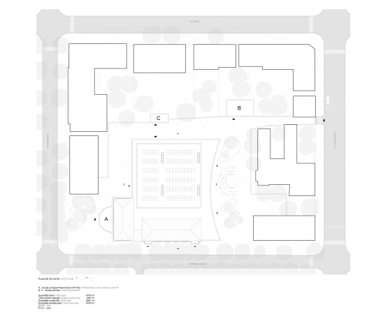 2. Preis: Cataraga Architects Lageplan