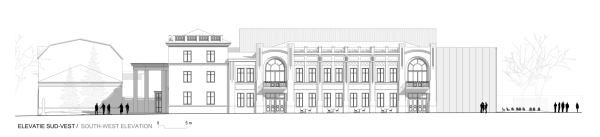 2. Preis: Cataraga Architects Ansicht Sdwest