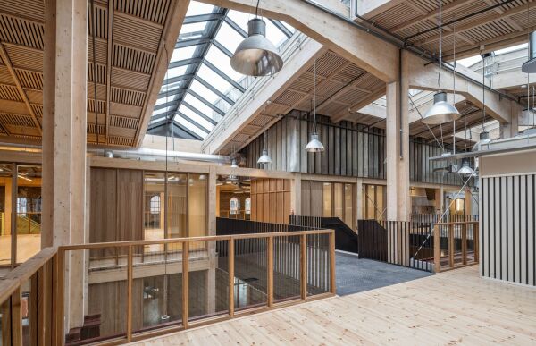 Gieereiumbau zum Brohaus von Kjellander Sjberg in Malm