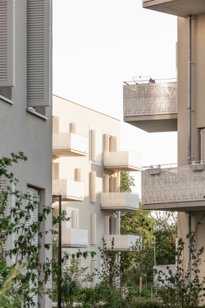 Wohnquartier von AllesWirdGut und Laser Architekten in Hannover