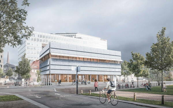 Wettbewerbsbeitrag: DFZ Architekten (Hamburg)