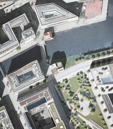 2. Preis nach �berarbeitung: Wandel Lorch G�tze Wach Architekten (Frankfurt am Main). Lageplan