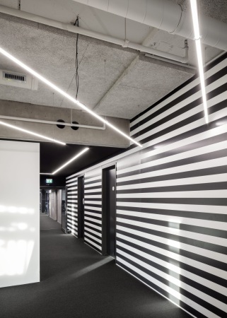 im Inneren des Neubaus