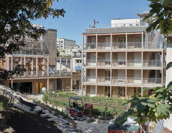 The Railway Farm, Paris, 2019 von Grand Huit Scop darchitecture, Paris