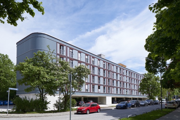 Wohnen am Dantebad, Mnchen, 2016 von Florian Nagler Architekten, Mnchen