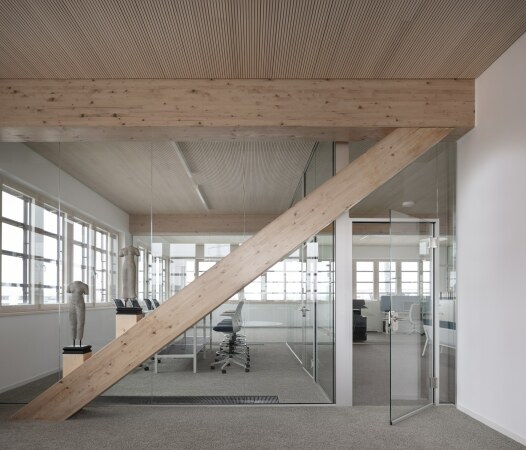 Gewerbebau von rundzwei Architekten bei Tbingen