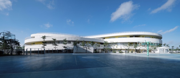 Stra�enansicht des Kindergartens