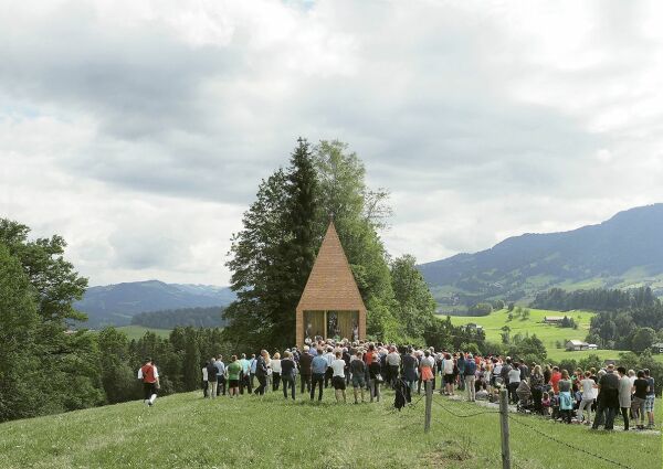 Die Kapelle Salgenreute in Krumbach von bernardo bader architekten aus dem Jahr 2016