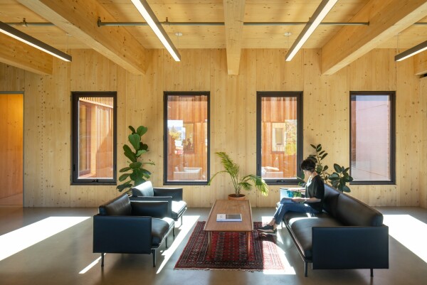 Holzbau von Waechter Architecture in Portland