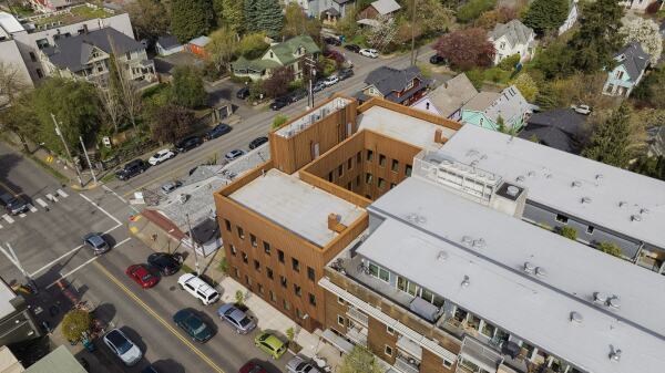 Holzbau von Waechter Architecture in Portland