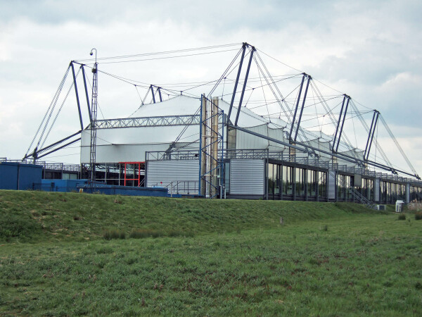 Schlumberger Gould Research Centre in Cambridge, fertiggestellt 1992. Foto: Richard Humphrey / Wikimedia / CC BY-SA 2.0
