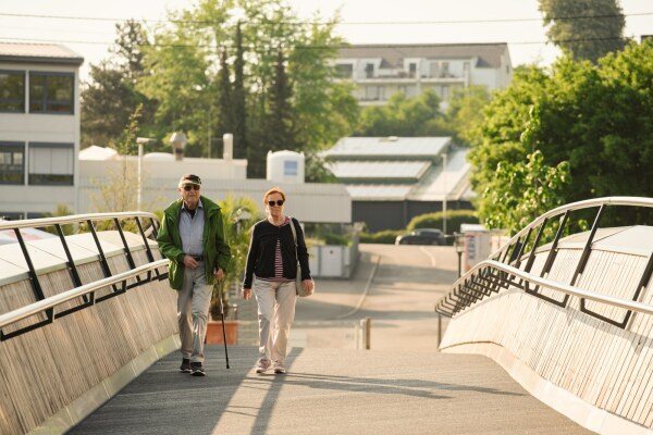 Fu- und Radwegbrcke in Balingen von Moxon Architects