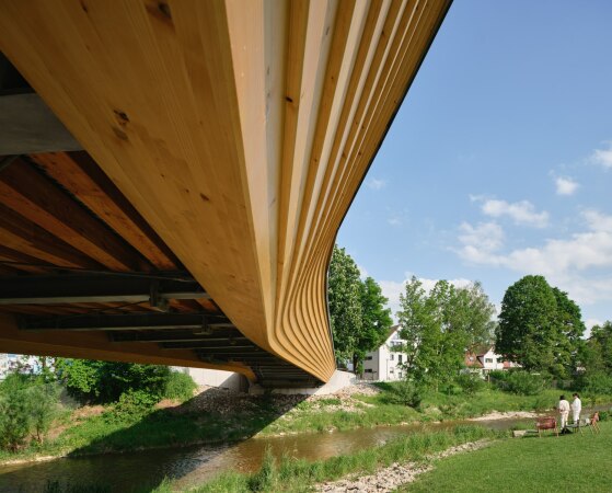 Fu- und Radwegbrcke in Balingen von Moxon Architects