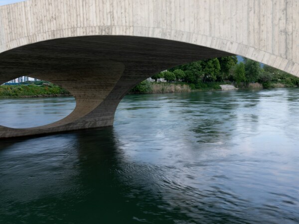 Brcke in Aarau von Christ & Gantenbein Architekten