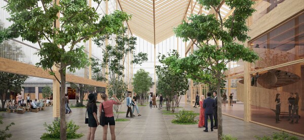 Eine Anerkennung: FRES Architectes  Gravier Martin Camara; Visualisierung