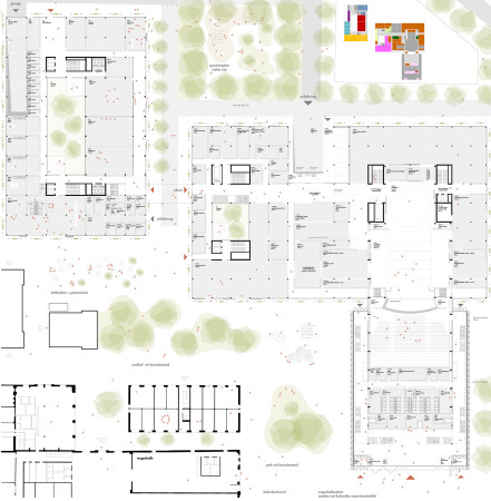 Eine Anerkennung: querkraft architekten; Grundriss Erdgeschoss