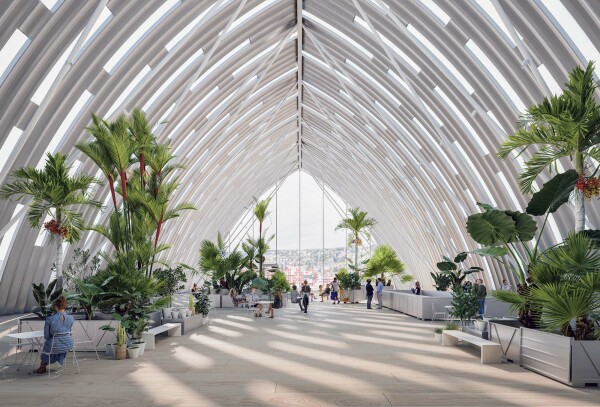 Eine Anerkennung: querkraft architekten; Visualisierung