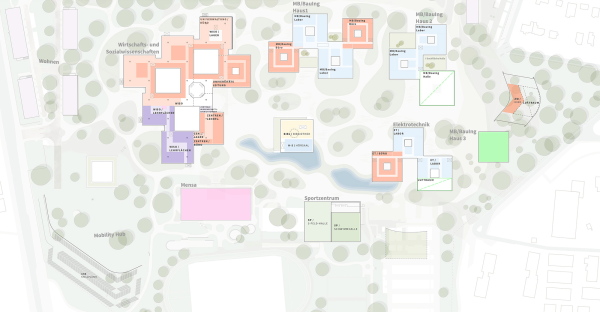 1. Preis: h4a mit Gl�ck Landschaftsarchitektur und Wick+Partner Architekten Stadtplaner (alle Stuttgart). Grundriss 1. Obergeschoss