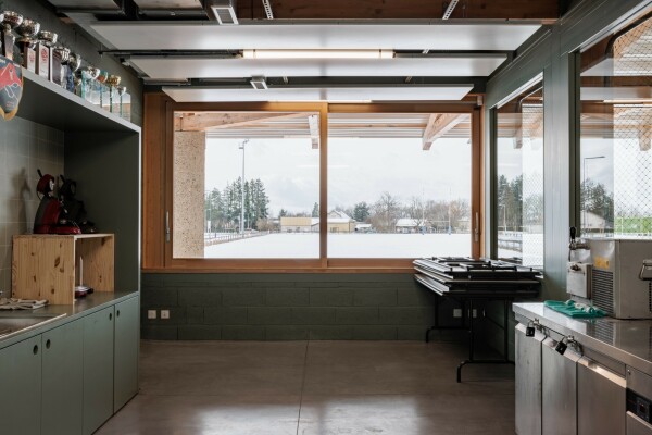 Sporthalle in Frankreich von Link Architectes