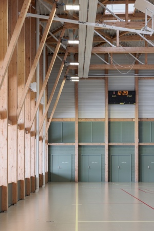 Sporthalle in Frankreich von Link Architectes
