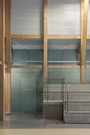 Sporthalle in Frankreich von Link Architectes