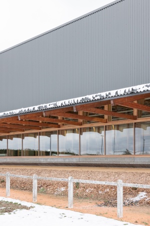 Sporthalle in Frankreich von Link Architectes