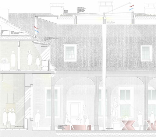 3. Preis: VON M (Stuttgart). Detailschnitt