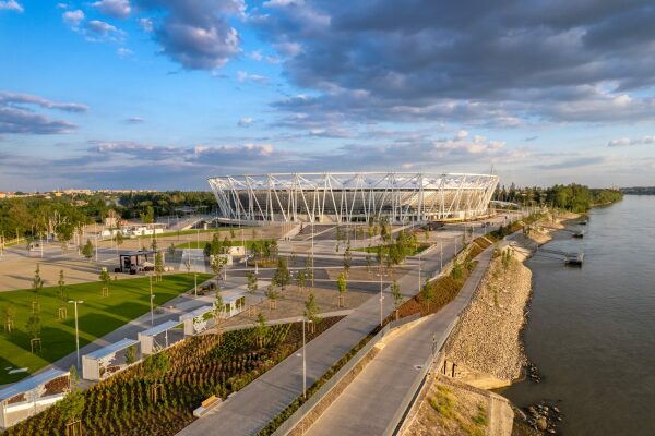 Stadion in Budapest von Napur
