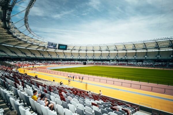 Stadion in Budapest von Napur