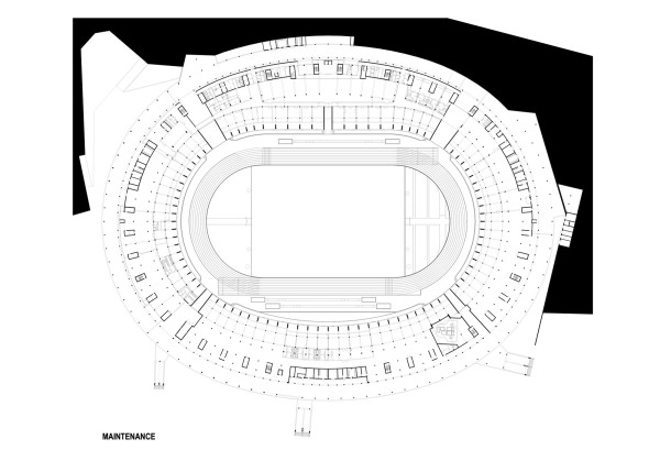 Stadion in Budapest von Napur