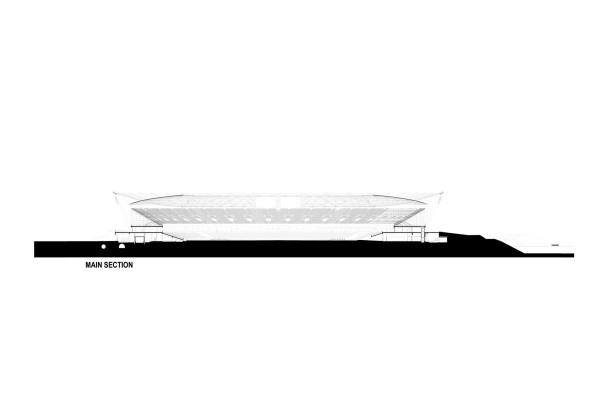 Stadion in Budapest von Napur