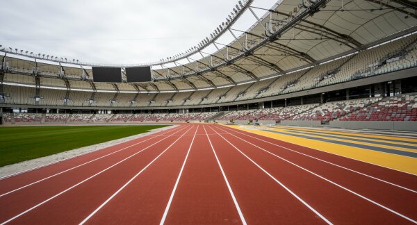 Stadion in Budapest von Napur