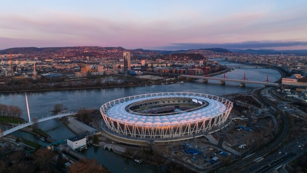Stadion in Budapest von Napur