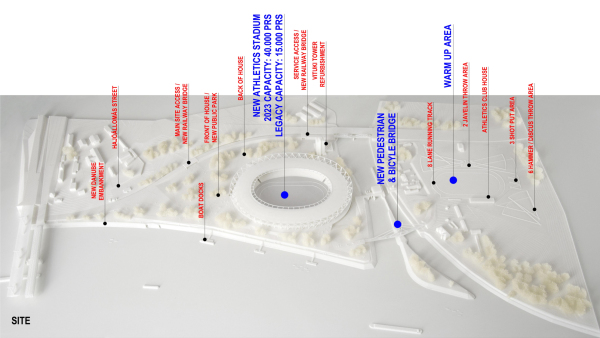 Stadion in Budapest von Napur