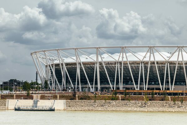 Stadion in Budapest von Napur