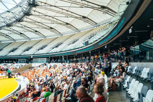 Stadion in Budapest von Napur