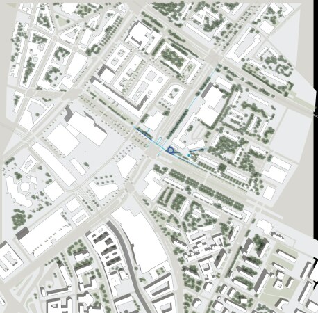2. Platz: ADEPT (Kopenhagen) und POLA Landschaftsarchitekten (Berlin)