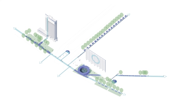 2. Platz: ADEPT (Kopenhagen) und POLA Landschaftsarchitekten (Berlin)
