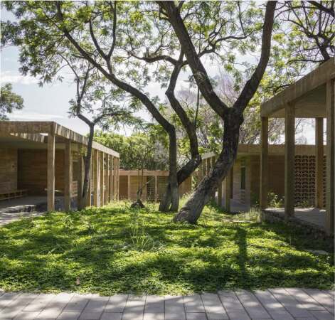 Parkanlage und Gemeindezentrum in Jiutepec von Rozana Montiel