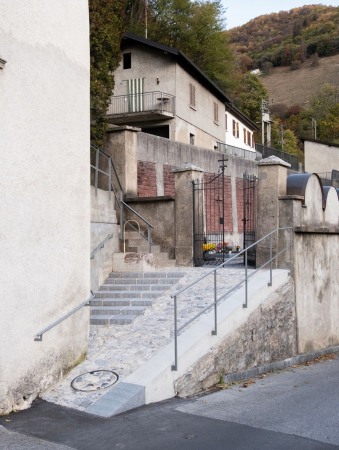 studioSER: stdtebauliche Interventionen im Ortsteil Monte der Gemeinde Castel San Pietro im Tessin, Schweiz