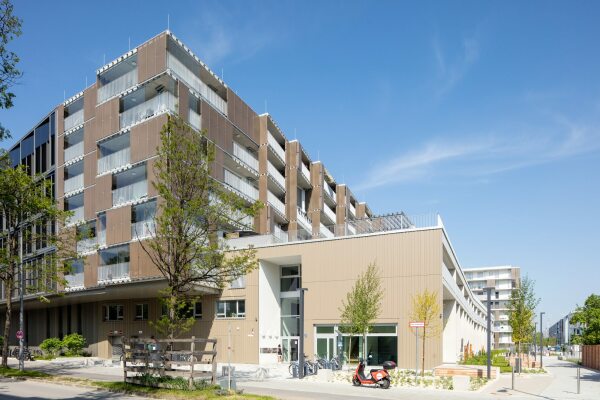 Wohnungsbau in Mnchen von Superblock